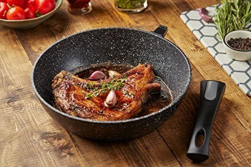 „Resto Kitchenware Leo“ apvali universali keptuvė