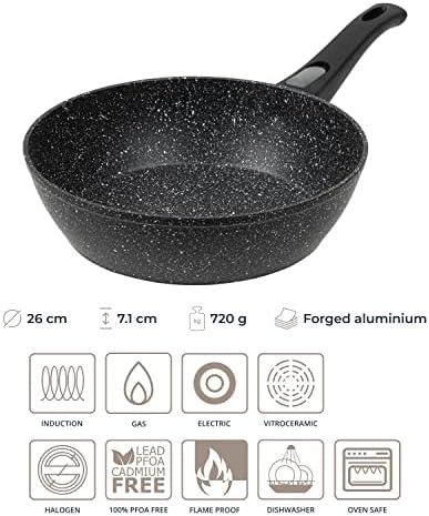 „Resto Kitchenware Leo“ apvali universali keptuvė