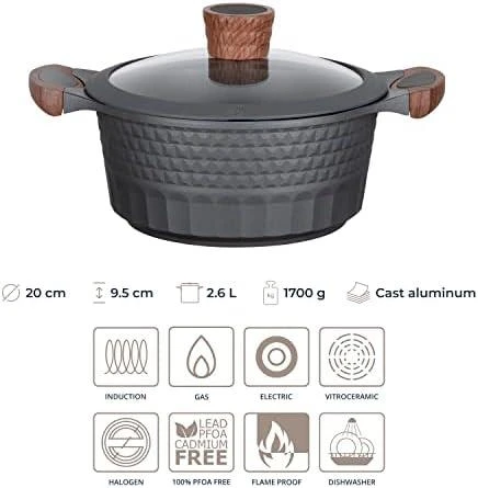 Resto CASSEROLE D20CM 2.6L/93501 RESTO