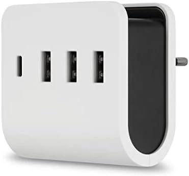 Įkroviklis REV 3x USB-A 1x USB-C (0020820103)