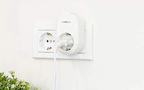 REV REV Link2Home WiFi Socket & Time Switch baltas