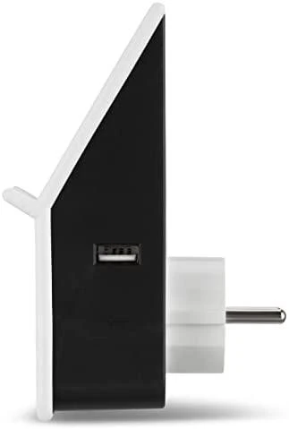 REV USB įkrovimo adapteris su belaidžiu įkrovimu + 1x lizdas