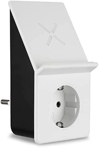REV adapteris su lizdu ir telefono stoveliu