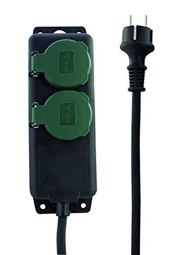 REV Multiple Socket Outlet IP44 2 kartus 1,4m