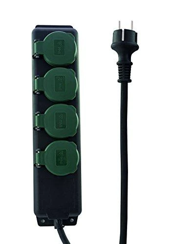REV Multiple Socket Outlet IP44 4 kartus 1,4m