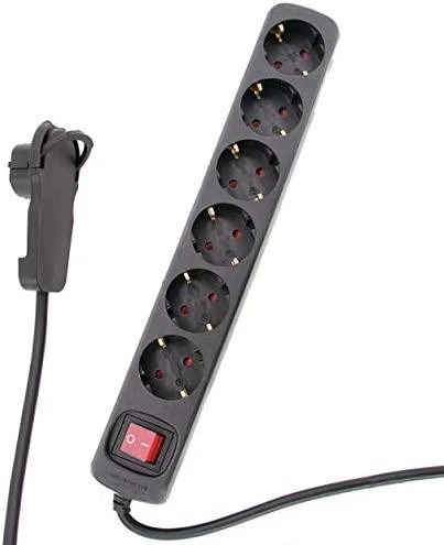 Galios juosta REV 6 lizdai 2 m juoda (0012626514)