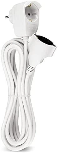 REV prailginimas Powersplit 5m baltas