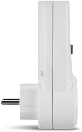 REV energijos sąnaudų matavimo prietaisas skaitmeninis kompaktiškas baltas