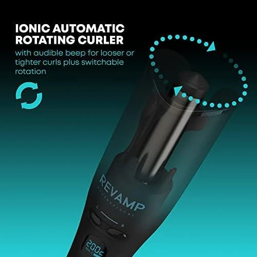 Revamp CL-2750-EU2 iGEN belaidis „Progloss Hollywood Curl“ automatinis besisukantis suktukas