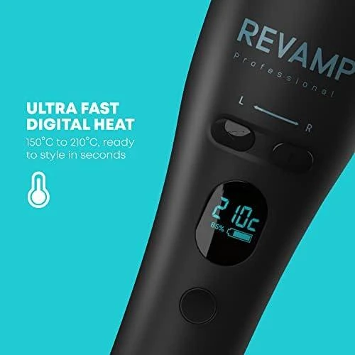 Revamp CL-2750-EU2 iGEN belaidis „Progloss Hollywood Curl“ automatinis besisukantis suktukas
