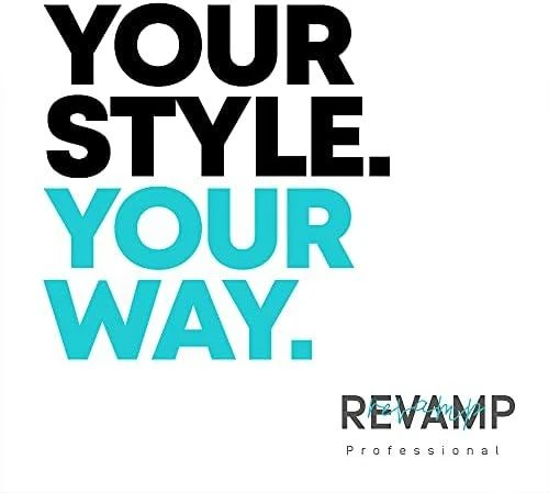 Revamp WV-2000X-EU „Progloss Deep Beach“ profesionali keraminė bangų šukavimo mašina, juoda