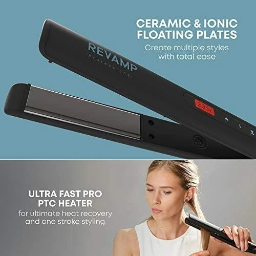 Revamp ST-1500-EU Progloss Touch Digital Ceramic Tiesinimo žnyplės