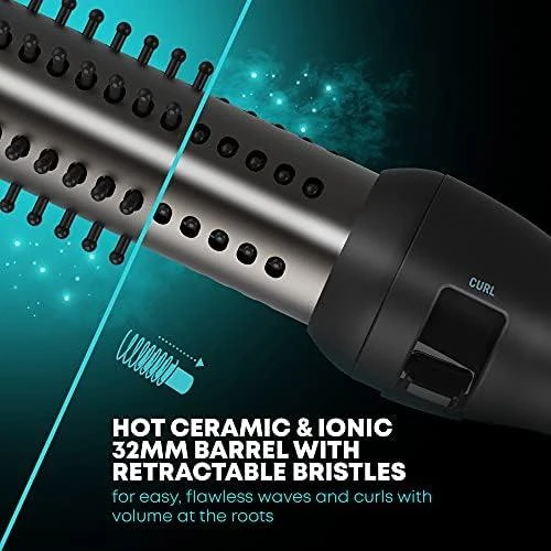 „Revamp BR-1350X-EU Progloss Volume & Wave“ keraminiai karšto vandens plaukų formavimo prietaisai