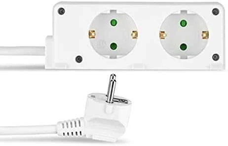 REV Multiple Socket Outlet BiniPlus 6 kartus baltas