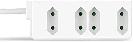 REV Multiple Socket Outlet BiniPlus 6 kartus baltas