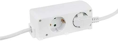 REV Multiple Socket Outlet BiniPlus 6 kartus baltas