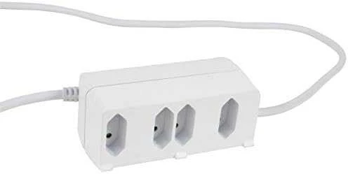REV Multiple Socket Outlet BiniPlus 6 kartus baltas