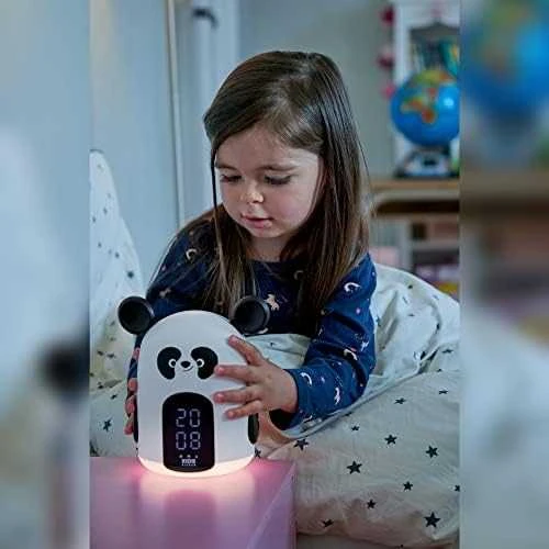 Bigben Kids Žadintuvas - Bigben Vaikų Žadintuvas Su Naktiniu Apšvietimu Ir Trimis Pandos Garsais.