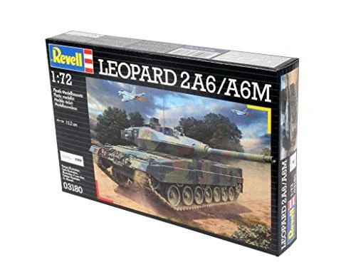 Revell Plastikinis modelis Leopard 2A6/A6M 1:72, rudas
