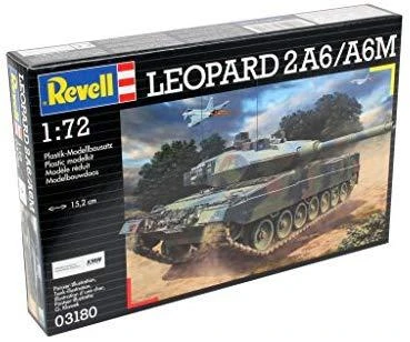 Revell Plastikinis modelis Leopard 2A6/A6M 1:72, rudas