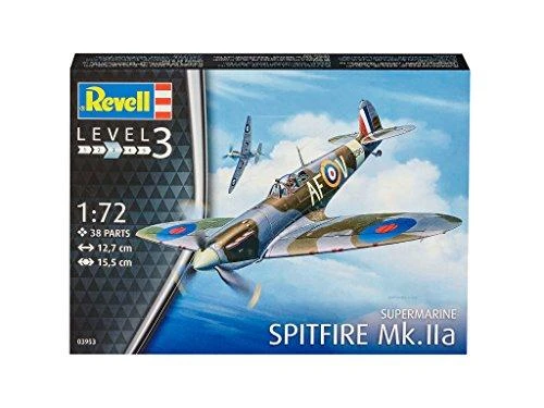 Revell Supermarine Spitfire Mk.IIa 1/72 plastikinis surinkimo rinkinys