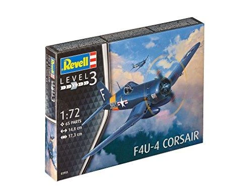 Revell F4U-4 Corsair 1/72 – plastikinis lėktuvo surinkimo rinkinys