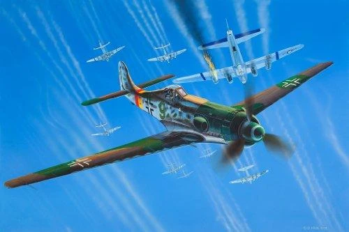 Revell Focke-Wulf Ta 152 H 1:72 plastikinis lėktuvo modelio rinkinys