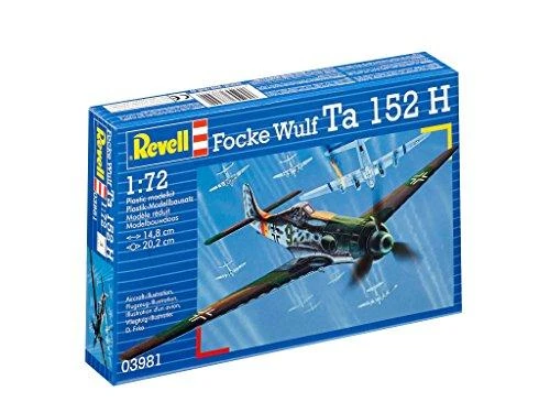 Revell Focke-Wulf Ta 152 H 1:72 plastikinis lėktuvo modelio rinkinys