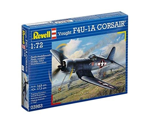 Revell Vought F4U-1D Corsair 1/72 plastikinis lėktuvo modelis