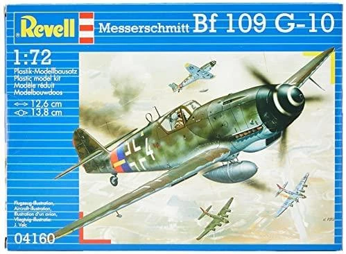 Revell Messerschmitt Bf 109 G-10 1/72 plastikinis lėktuvo modelis