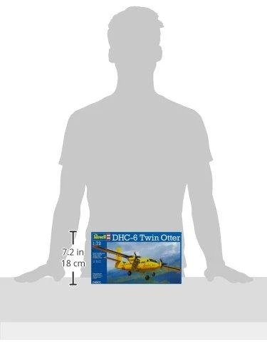 Revell DHC-6 Twin Otter 1/72 plastikinis surenkamas lėktuvo modelis 04901