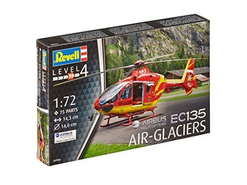 Revell plastikinis modelis Airbus Helicopters EC135 AIR-GLACIERS 1:72