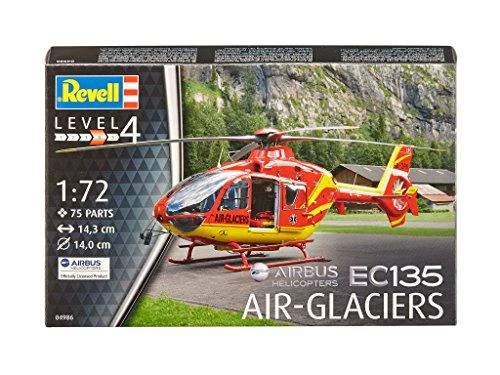 Revell plastikinis modelis Airbus Helicopters EC135 AIR-GLACIERS 1:72
