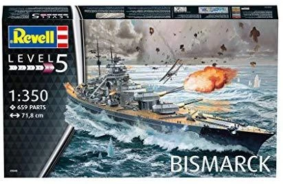 Revell – Bismarkas, 1/350, 05040