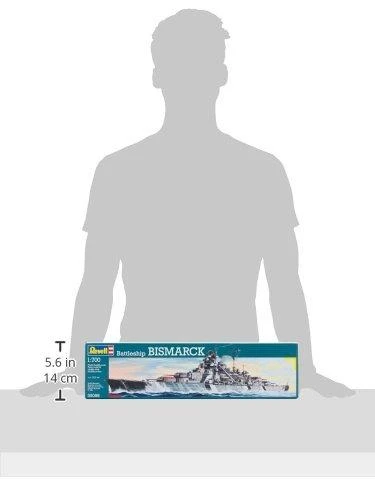 Revell – mūšio laivas Bismarkas, 1/700, 05098