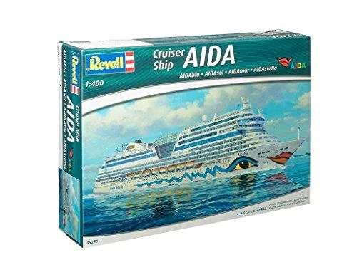 Revell AIDA blu/sol/mar/stella 1/400 plastikinis rinkinys 05230 (63,4 cm)