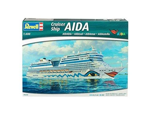 Revell AIDA blu/sol/mar/stella 1/400 plastikinis rinkinys 05230 (63,4 cm)