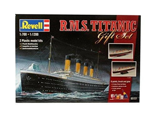 REVELL rinkinys dovanų klijuojamo laivo modelio Titanikas 1:12, 05727