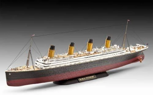REVELL rinkinys dovanų klijuojamo laivo modelio Titanikas 1:12, 05727