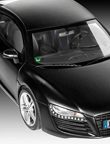 Revell Audi R8 1:24 dovanų rinkinys – plastikinis modelis su dažais ir klijais