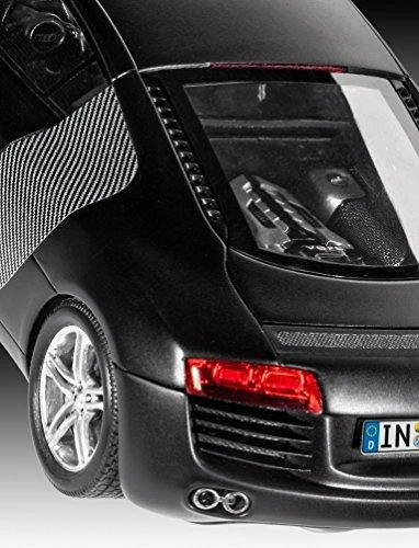 Revell Audi R8 1:24 dovanų rinkinys – plastikinis modelis su dažais ir klijais