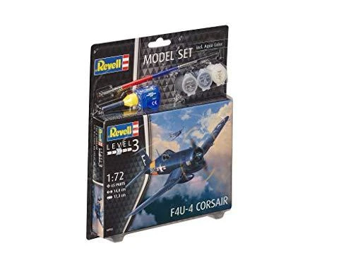 Revell - F4U-4 Corsair dovanų komplektas, 1/72, 63955