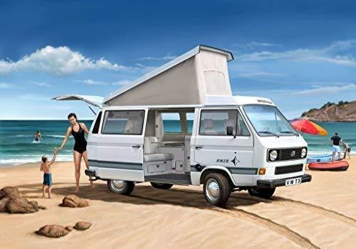 Revell - Volkswagen T3 Camper, 1/25, 07344