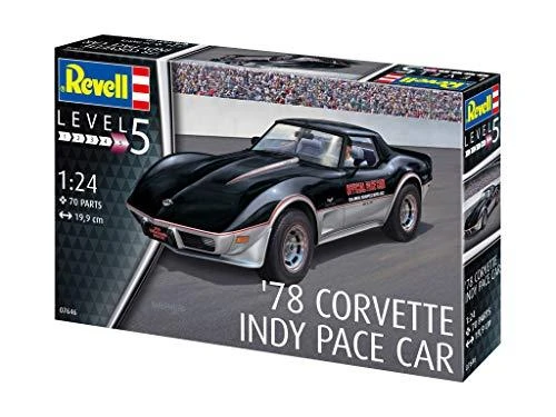 Revell 78 Corvette Indy Pace Car - PLASTIKINIS modeliavimo rinkinys