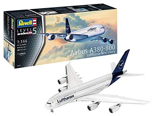 Revell – Airbus A380-800 Lufthansa New Livery, 1/144, 03872