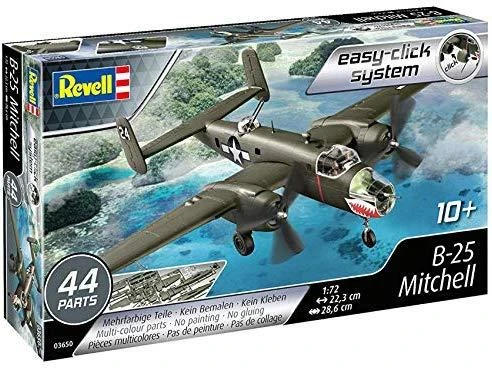 Revell – B-25 Mitchell (lengvas paspaudimas), 1/72 03650