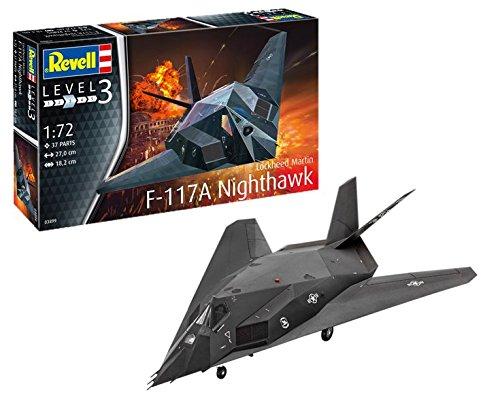 Revell Lockheed F-117A Nighthawk 1/72 plastikinis surinkimo modelis