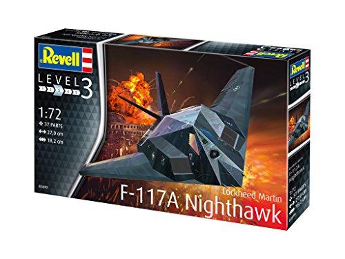 Revell Lockheed F-117A Nighthawk 1/72 plastikinis surinkimo modelis