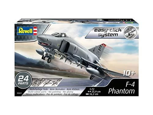 Revell McDonnell F-4E Phantom II 1/72 easy-click lėktuvo rinkinys