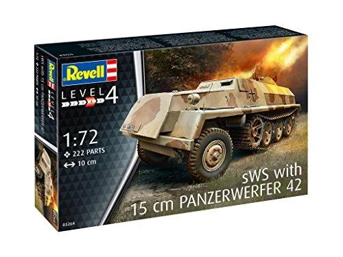 Cobi Revell plastikinis modelis 15 cm Panzerwerfer 42 on sWS 1:72